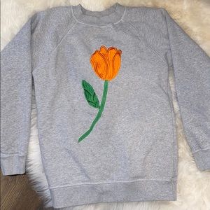 Ganni XS Tulip Sweatshirt